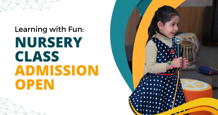 Learning with Fun: Nursery Class Admission Open