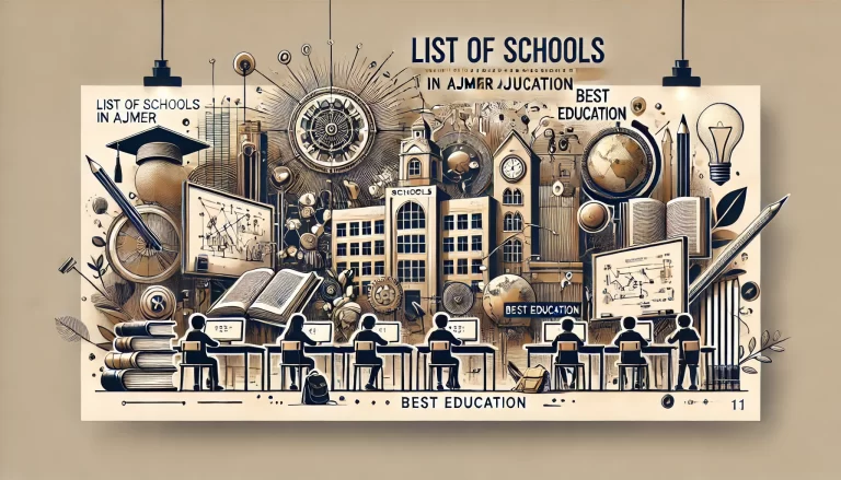 List of Schools in Ajmer for Best Education for 2025-26